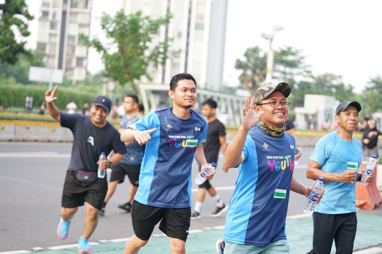 Race photo from Lari Bareng Yuk!