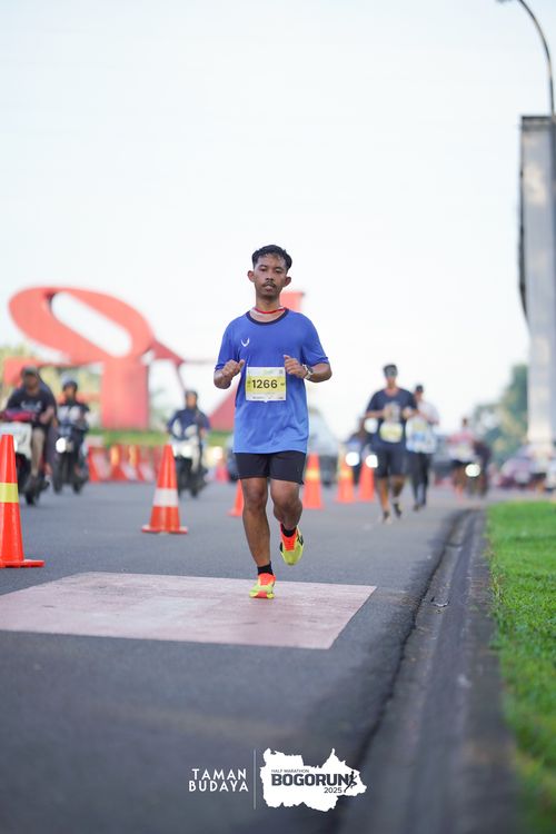 Race photo from Taman Budaya x BOGORUN 2025