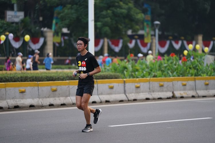 Race photo from One Run 10K Vibes 2024