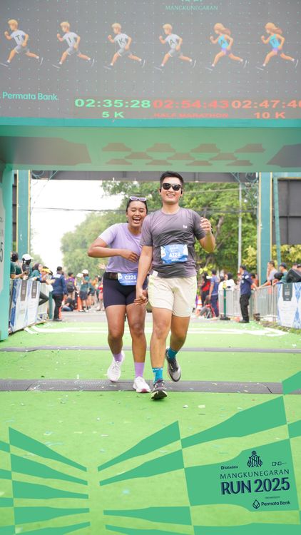 Race photo from Mangkunegaran Run 2025