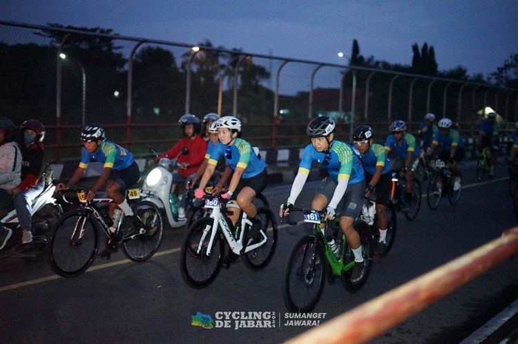 Race photo from Cycling de Jabar 2024