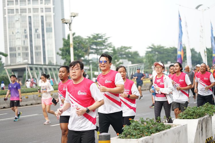 Race photo from Smartfren Run 2024 Vibes