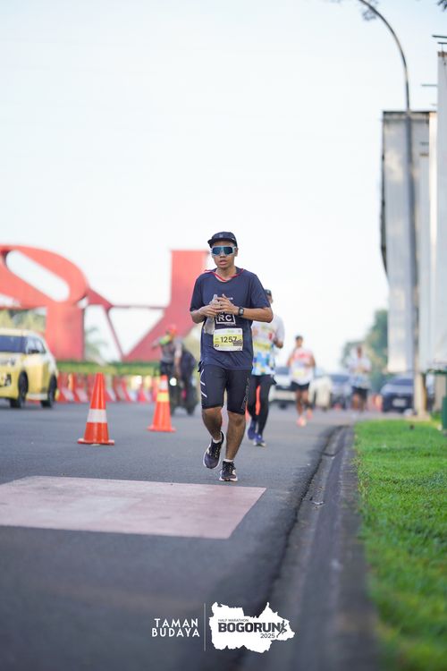 Race photo from Taman Budaya x BOGORUN 2025