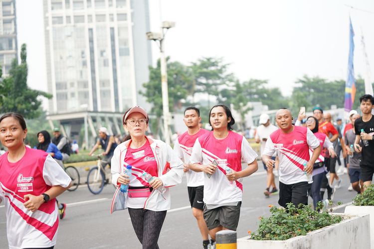 Race photo from Smartfren Run 2024 Vibes
