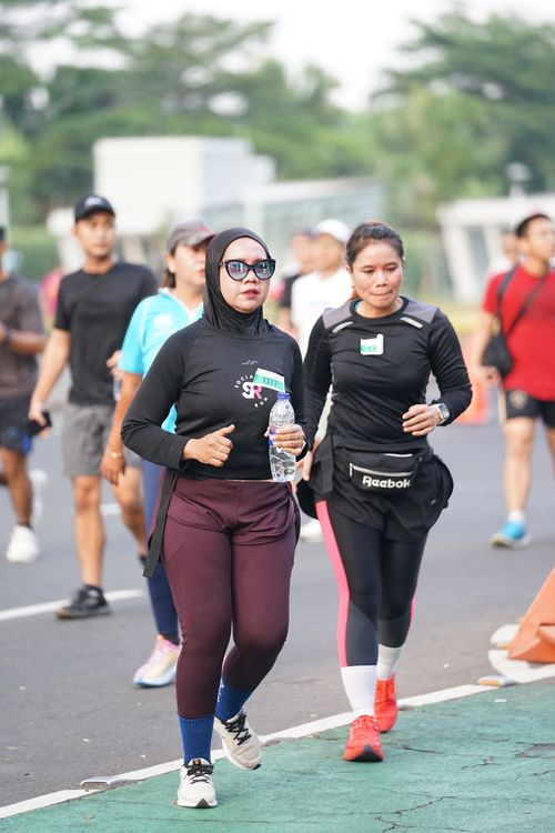Race photo from Lari Bareng Yuk!