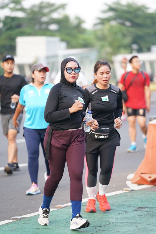 Race photo from Lari Bareng Yuk!