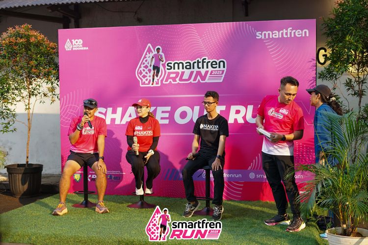 Race photo from Shakeout Run - Smartfren Run