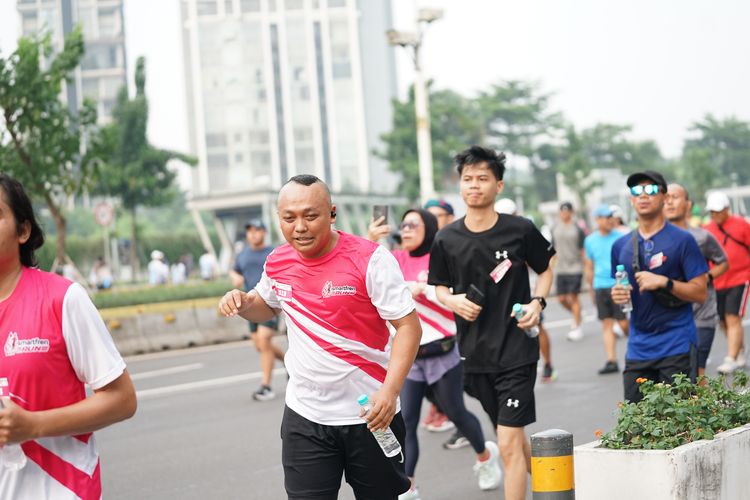 Race photo from Smartfren Run 2024 Vibes