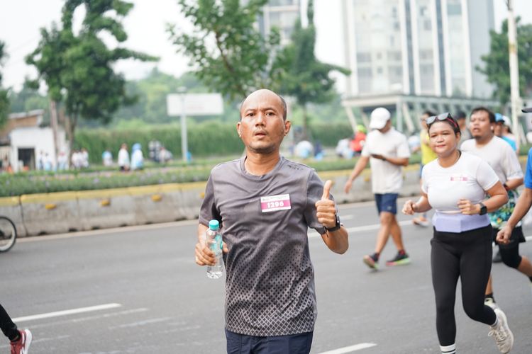 Race photo from Smartfren Run 2024 Vibes