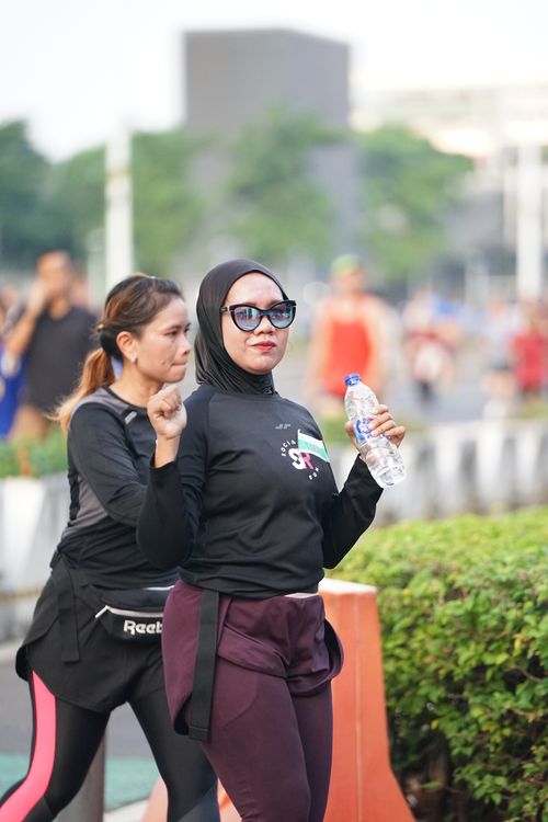 Race photo from Lari Bareng Yuk!