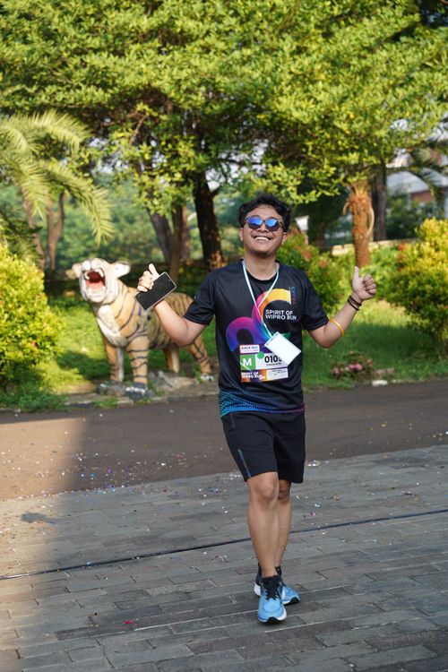 Race photo from WIPRO RUN 2025 - Vitalis Unza 20th Anniversary