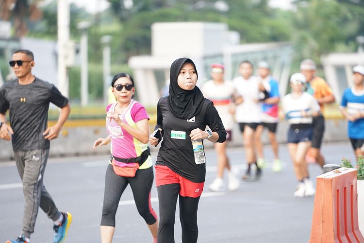 Race photo from Lari Bareng Yuk!