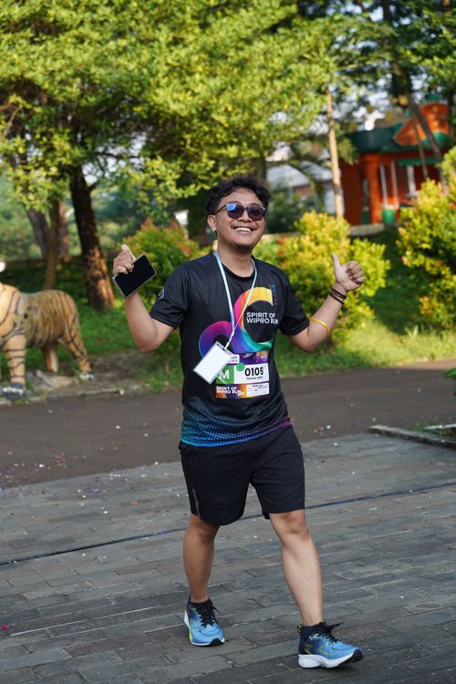 Race photo from WIPRO RUN 2025 - Vitalis Unza 20th Anniversary