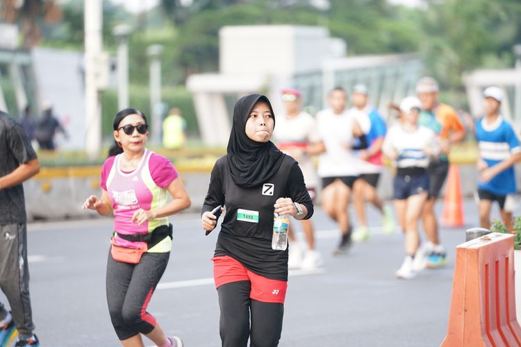 Race photo from Lari Bareng Yuk!