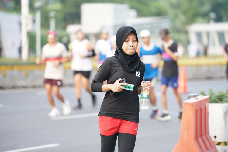 Race photo from Lari Bareng Yuk!