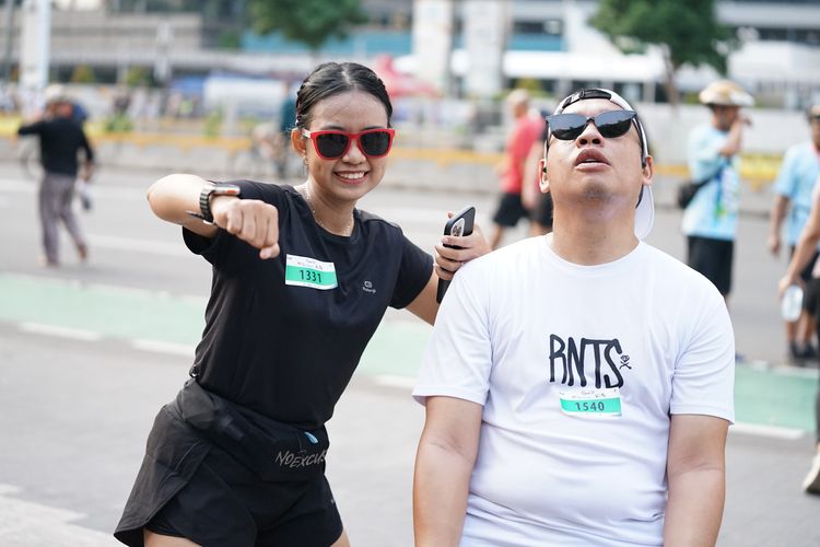 Race photo from Lari Bareng Yuk!
