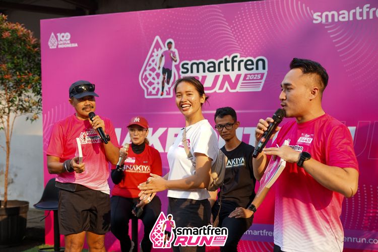 Race photo from Shakeout Run - Smartfren Run