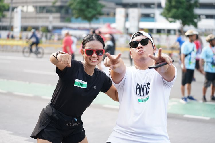 Race photo from Lari Bareng Yuk!