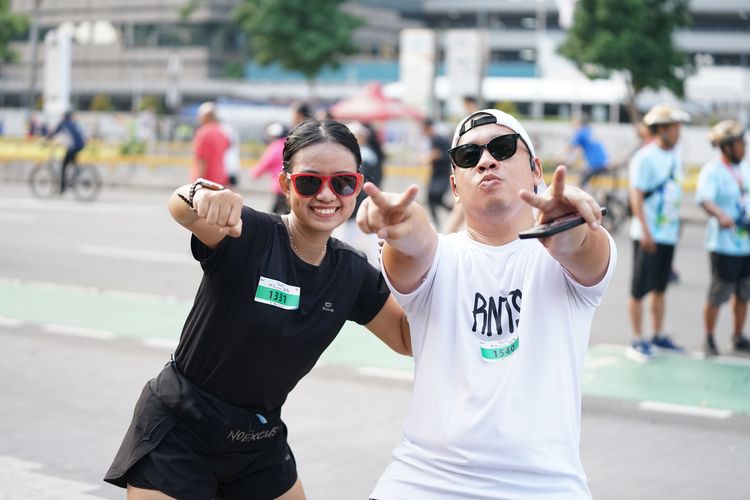 Race photo from Lari Bareng Yuk!