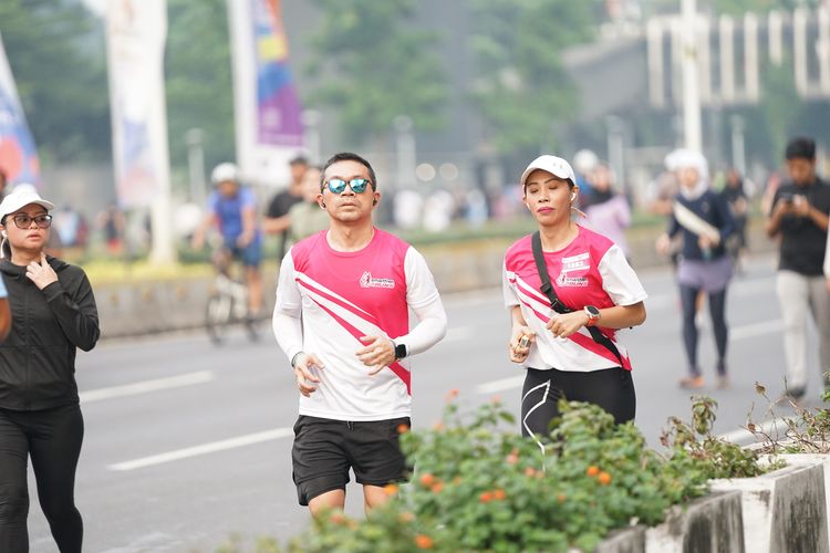 Race photo from Smartfren Run 2024 Vibes