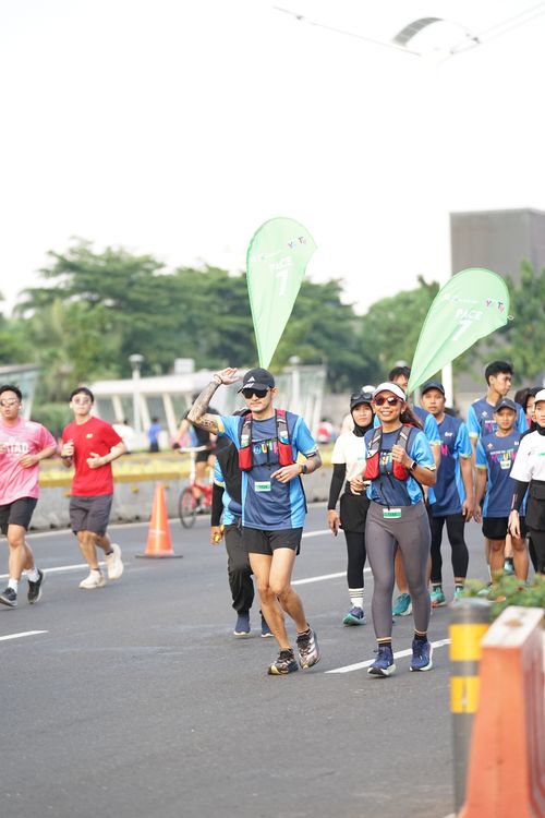 Race photo from Lari Bareng Yuk!