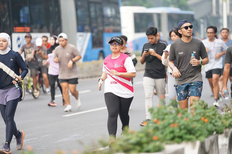 Race photo from Smartfren Run 2024 Vibes