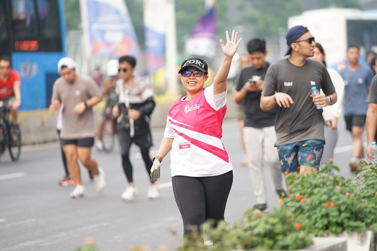 Race photo from Smartfren Run 2024 Vibes