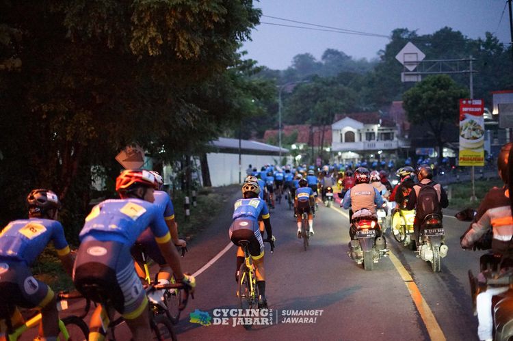 Race photo from Cycling de Jabar 2024