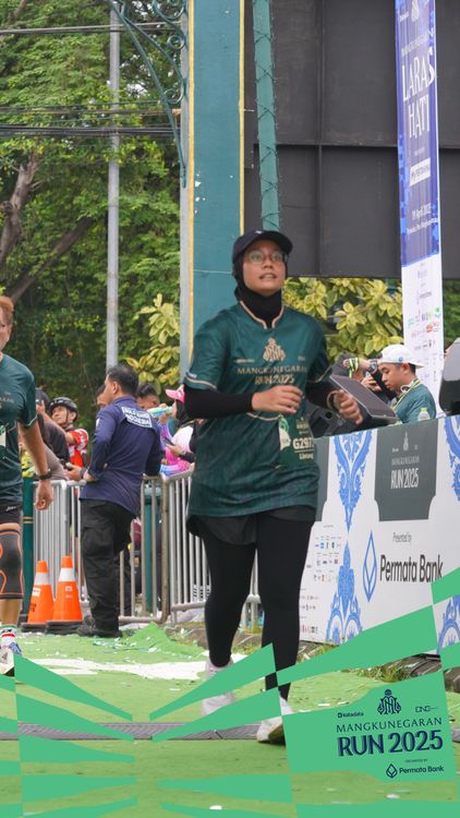Race photo from Mangkunegaran Run 2025