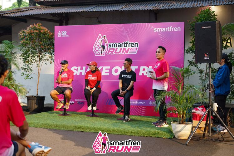 Race photo from Shakeout Run - Smartfren Run