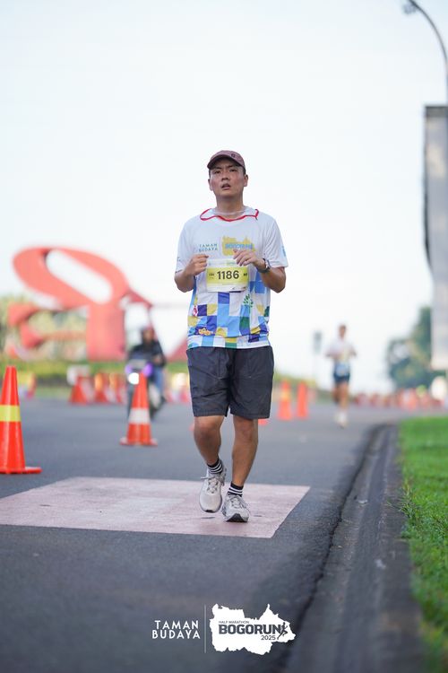 Race photo from Taman Budaya x BOGORUN 2025