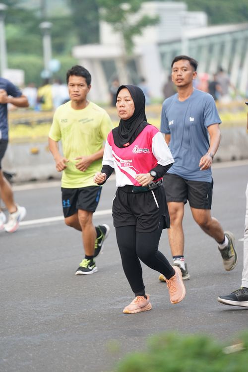 Race photo from Smartfren Run 2024 Vibes