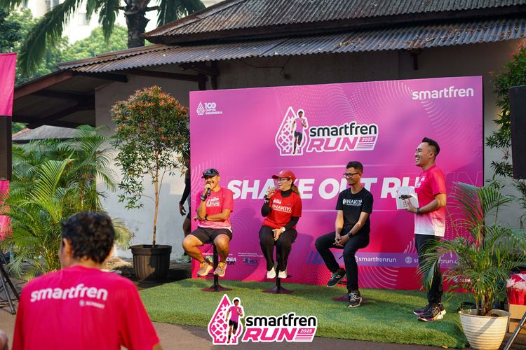 Race photo from Shakeout Run - Smartfren Run