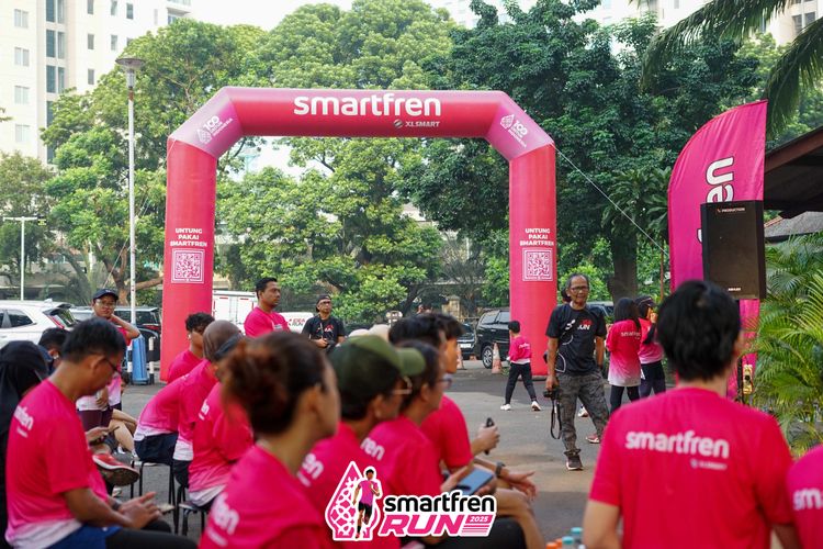 Race photo from Shakeout Run - Smartfren Run