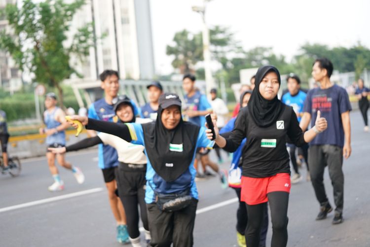 Race photo from Lari Bareng Yuk!