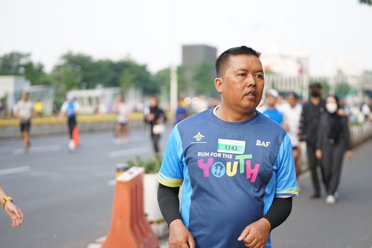 Race photo from Lari Bareng Yuk!