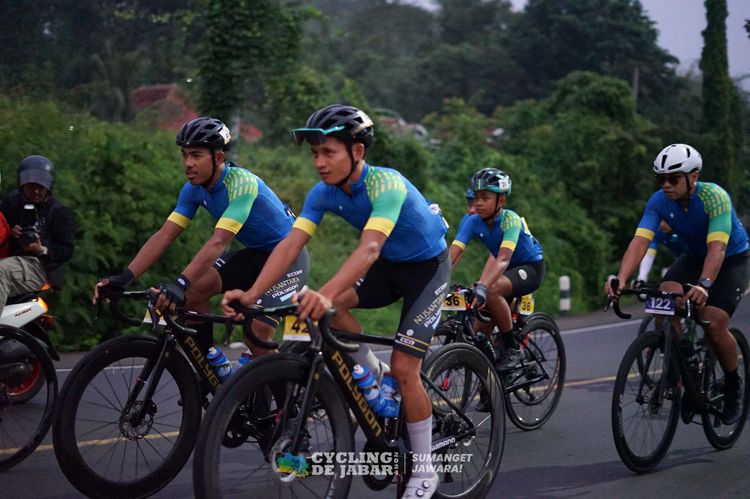 Race photo from Cycling de Jabar 2024