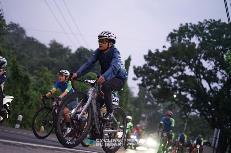 Race photo from Cycling de Jabar 2024