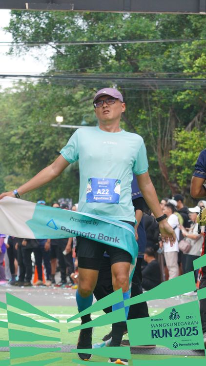 Race photo from Mangkunegaran Run 2025