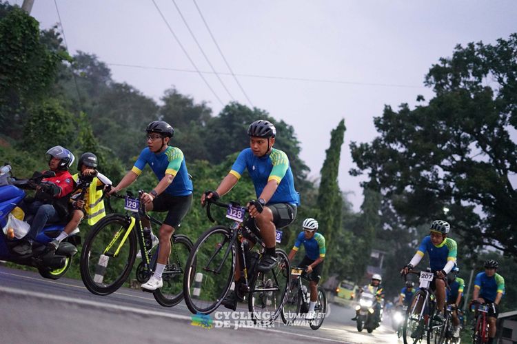 Race photo from Cycling de Jabar 2024