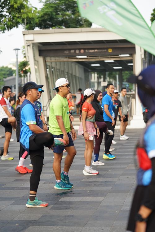 Race photo from Lari Bareng Yuk!