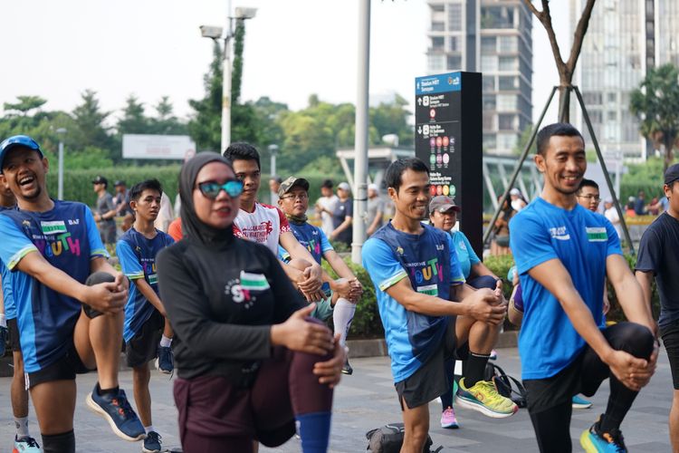Race photo from Lari Bareng Yuk!