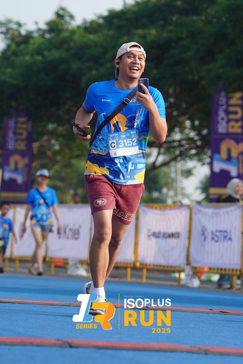 Race photo from ISOPLUS RUN 2025 - JAKARTA