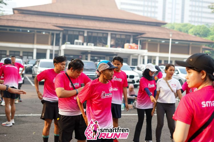 Race photo from Shakeout Run - Smartfren Run
