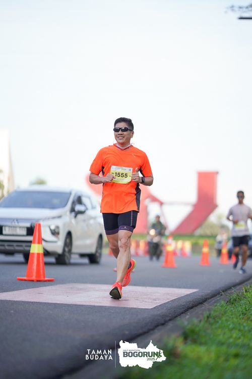 Race photo from Taman Budaya x BOGORUN 2025