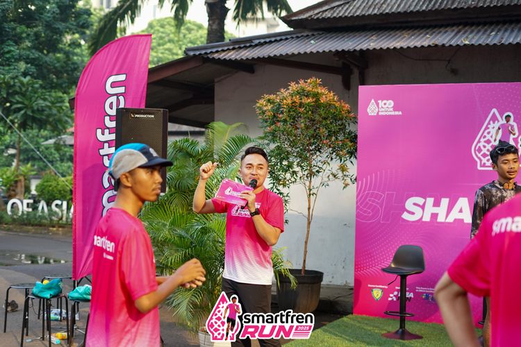 Race photo from Shakeout Run - Smartfren Run
