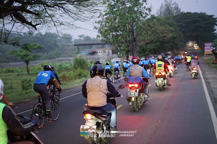 Race photo from Cycling de Jabar 2024