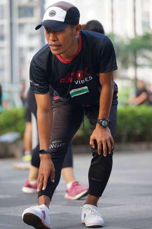 Race photo from Lari Bareng Yuk!