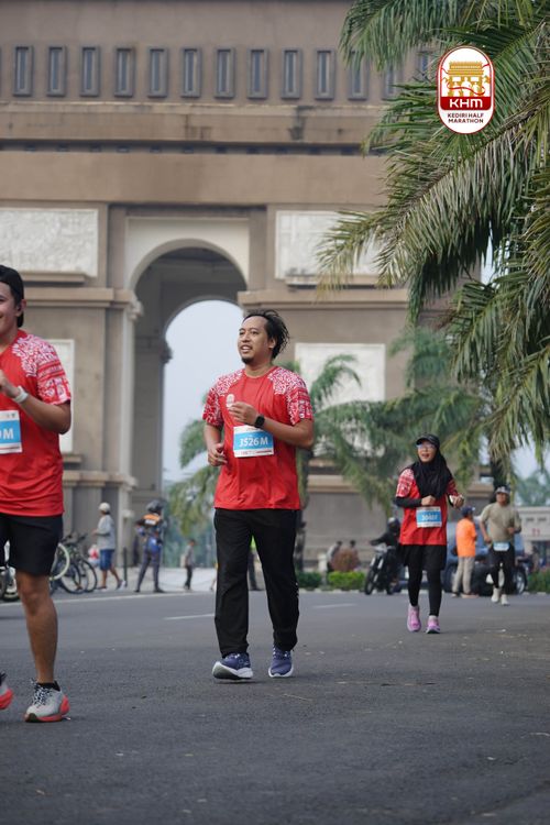 Race photo from Kediri Half Marathon 2025