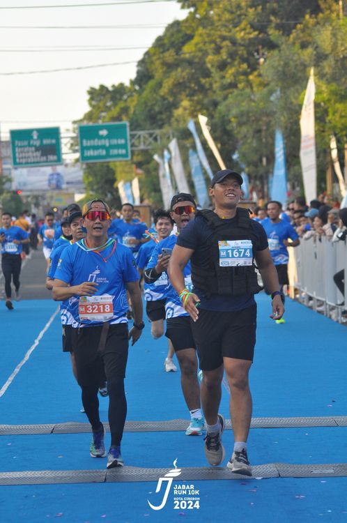 Race photo from Jabar Run 10K 2024